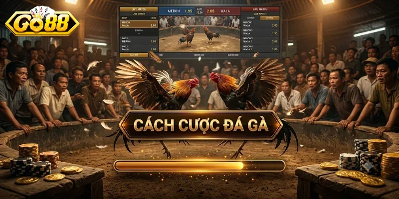 Cách Cược Đá Gà Go88 Dễ Hiểu Cho Người Mới Bắt Đầu