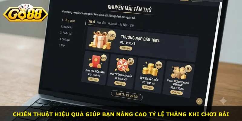 Chiến thuật hiệu quả giúp bạn nâng cao tỷ lệ thắng khi chơi bài