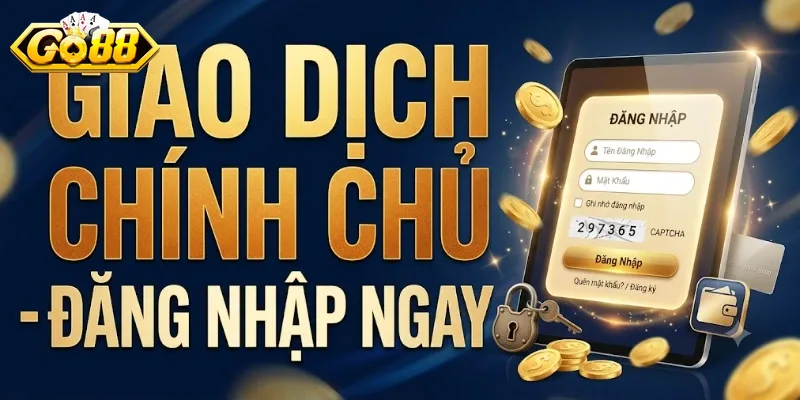 Đăng Nhập Go88 Dễ Dàng, Bảo Mật An Toàn Cho Mọi Người Chơi