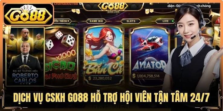 Đại lý GO88 VIP cung cấp dịch vụ chăm sóc khách hàng 24/7