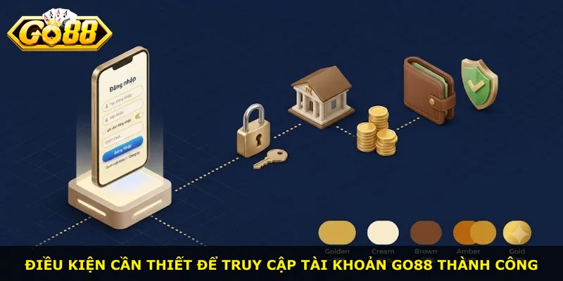 Điều kiện cần thiết để truy cập tài khoản Go88 thành công