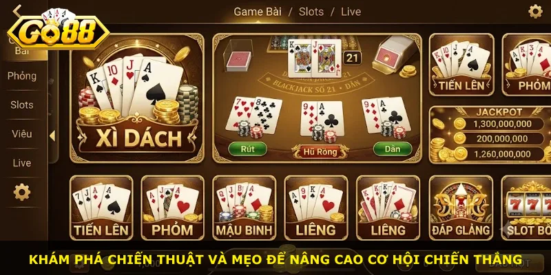 Khám phá chiến thuật và mẹo để nâng cao cơ hội chiến thắng