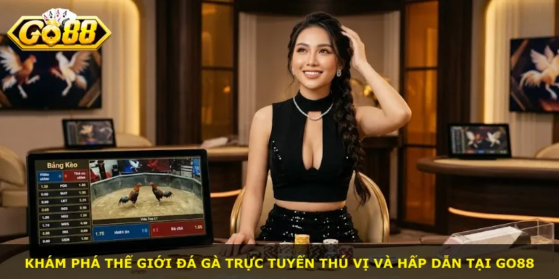 Khám phá thế giới đá gà trực tuyến thú vị và hấp dẫn tại Go88