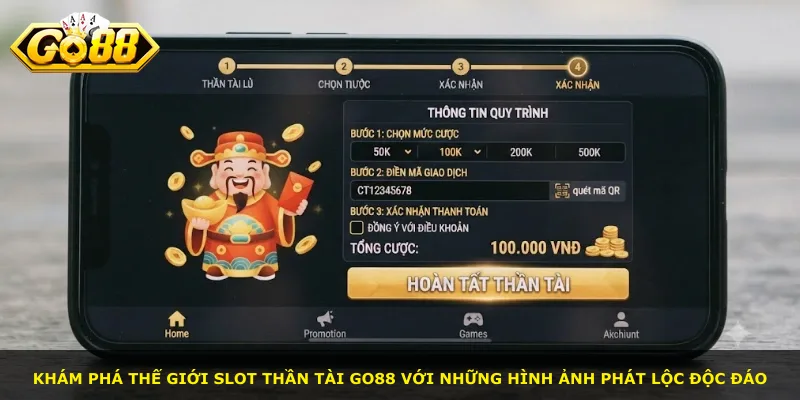 Khám phá thế giới slot thần tài GO88 với những hình ảnh phát lộc độc đáo