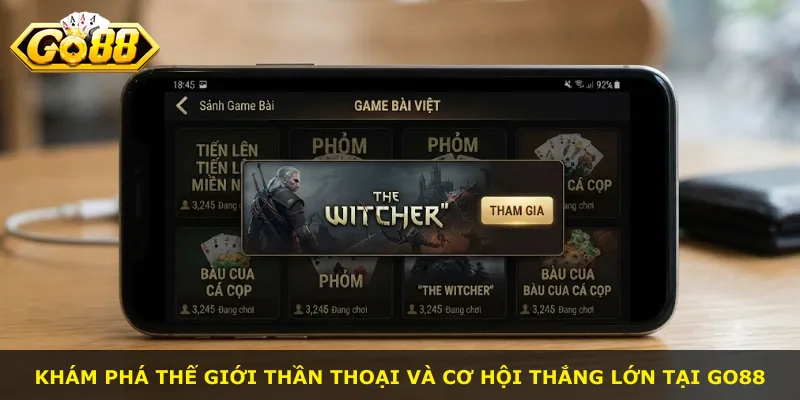 Khám phá thế giới thần thoại và cơ hội thắng lớn tại Go88