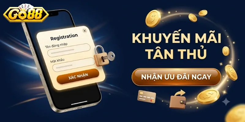 Khuyến Mãi Tân Thủ GO88 Hấp Dẫn Dành Riêng Cho Người Chơi Mới