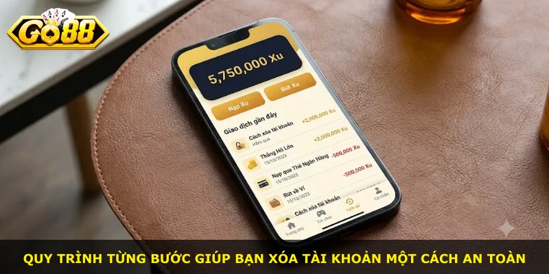 Quy trình từng bước giúp bạn xóa tài khoản một cách an toàn