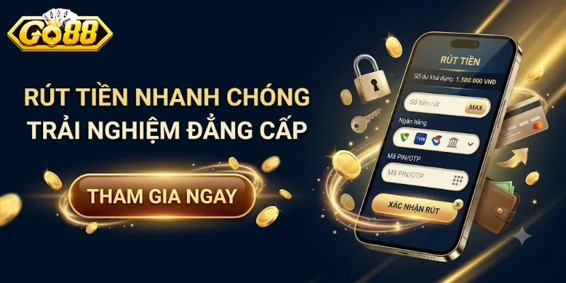 Rút Tiền Go88 Nhanh Chóng Và An Toàn Cho Mọi Giao Dịch